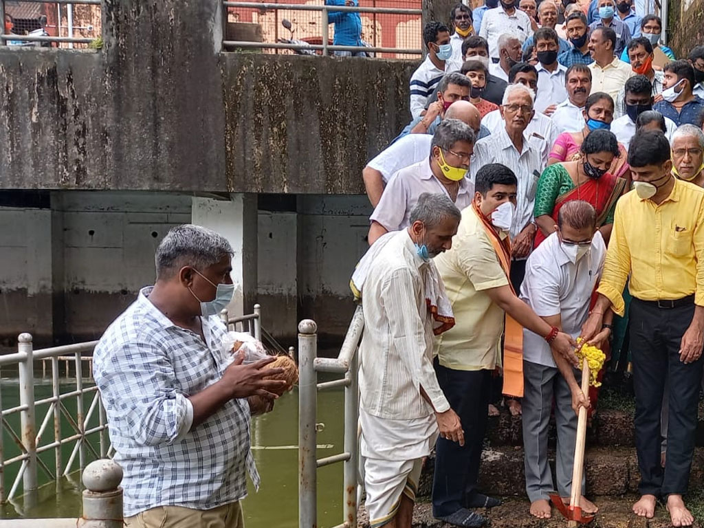 ಮಂಗಳೂರು ರಥಬೀದಿಯಲ್ಲಿರುವ ಶ್ರೀ ಮಹಮ್ಮಾಯಿ ದೇವಸ್ಥಾನದ ಕೆರೆ ರೂ. 45.50 ಲಕ್ಷ ವೆಚ್ಚದಲ್ಲಿ ಅಭಿವೃದ್ಧಿಯಾಗಲಿದೆ – ಶಾಸಕ ವೇದವ್ಯಾಸ್‌ ಕಾಮತ್