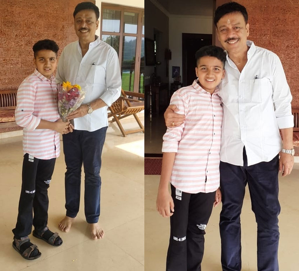 ತನಗೆ ಮರುಜನ್ಮ ನೀಡಿದ ಬಂಟ್ವಾಳದ ಮಾಣಿಕ್ಯನೊಂದಿಗೆ ಪ್ರತಿವರ್ಷ ಹುಟ್ಟುಹಬ್ಬ ಆಚರಿಸಿಕೊಳ್ಳುತ್ತಿರುವ ಬಾಲಕ ನಿಶಾನ್ ಪೂಜಾರಿ