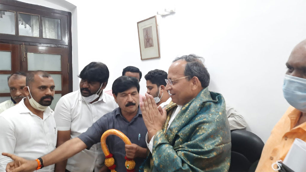 ಕೆ. ಆರ್. ಕ್ಷೇತ್ರದ ಪಕ್ಷ ಸಂಘಟನೆಯ ಬಗ್ಗೆ ರಾಜ್ಯ ಉಸ್ತುವಾರಿ ಅರುಣ್ ಸಿಂಗ್‌ಗೆ ತಿಳಿಸಿದ ರಾಮದಾಸ್
