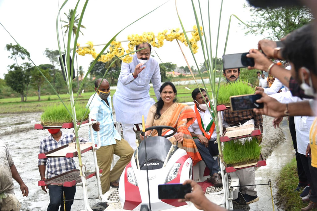ರೈತರ ಆದಾಯ ದ್ವಿಗುಣಗೊಳಿಸಲು ಶ್ರಮ – ಕೇಂದ್ರ ಸಚಿವೆ ಶೋಭಾ ಕರಂದ್ಲಾಜೆ
