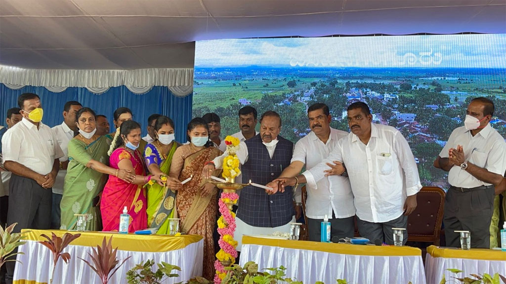 ಸಚಿವ ಕೆ. ಎಸ್. ಈಶ್ವರಪ್ಪ ಅವರಿಂದ  ಅಬ್ಬಲಗೆರೆ ಗ್ರಾಮ ಪಂಚಾಯತ್‌ನ ನೂತನ ಕಟ್ಟಡ ಉದ್ಘಾಟನೆ