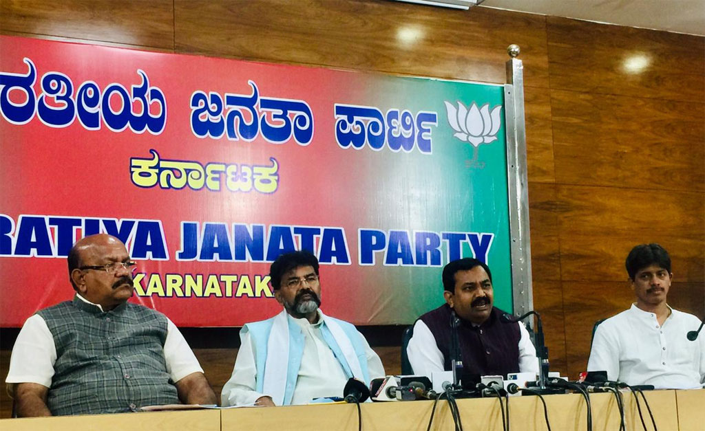 ಕಾಂಗ್ರೆಸ್ ಪಕ್ಷದ ಗೋಸುಂಬೆ ರಾಜಕೀಯ – ಛಲವಾದಿ ನಾರಾಯಣಸ್ವಾಮಿ
