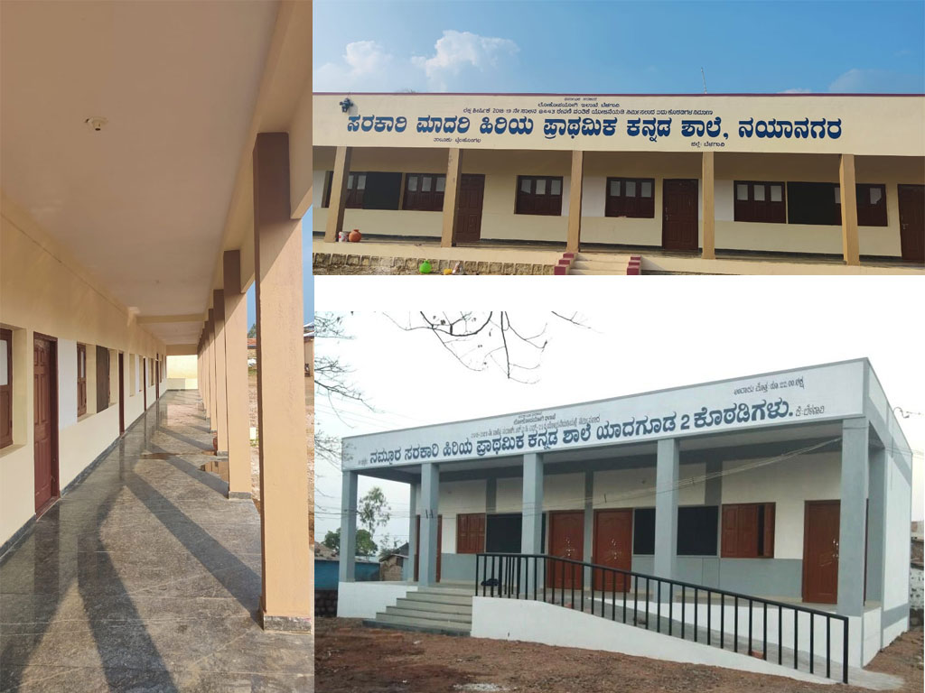 ಶಾಲೆ, ಅಂಗನವಾಡಿ ಕಟ್ಟಡ ನಿರ್ಮಾಣದಲ್ಲಿ ಹೊಸ ದಾಖಲೆ – ಸಚಿವ ಸಿ. ಸಿ. ಪಾಟೀಲ್