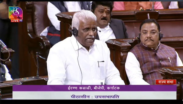 ಸೇನಾ ರೆಜಿಮೆಂಟ್ ಹೆಸರಿನ ಮೂಲಕ ಕನ್ನಡ ವೀರಭೂಮಿಗೆ ಗೌರವ ಸಲ್ಲಿಸಿ – ಸಂಸದ ಈರಣ್ಣ ಕಡಾಡಿ ನಿವೇದನೆ