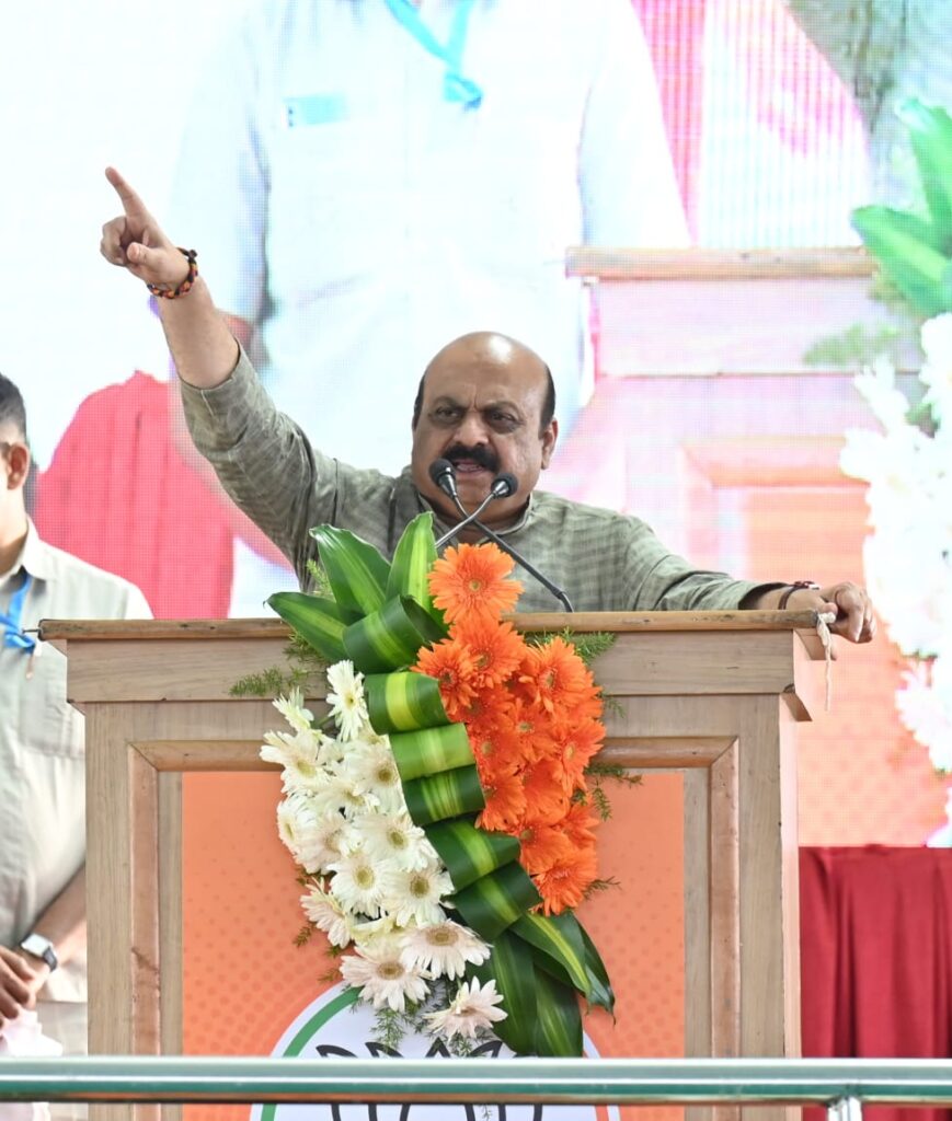 ಜನರಿಗೆ ನ್ಯಾಯ ಕೊಡದ ಜೆಡಿಎಸ್ –  ಕಾಂಗ್ರೆಸ್ : ಬಸವರಾಜ ಬೊಮ್ಮಾಯಿ