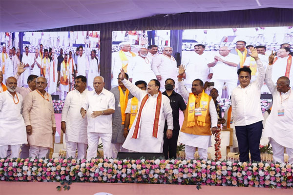ಕಾಂಗ್ರೆಸ್ಸಿಗರಿಗೆ ವಿಶ್ರಾಂತಿ ಕೊಡಲು ಜನರ ನಿರ್ಧಾರ : ಜೆ. ಪಿ. ನಡ್ಡಾ