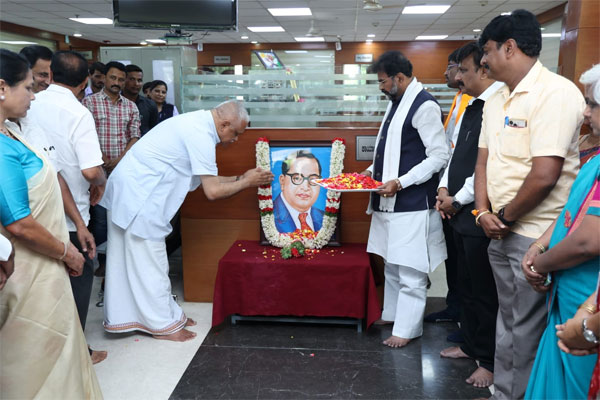 ಬಿಜೆಪಿ ರಾಜ್ಯ ಕಚೇರಿಯಲ್ಲಿ ಡಾ. ಬಿ.ಆರ್.ಅಂಬೇಡ್ಕರ್ ಜಯಂತ್ಯುತ್ಸವ