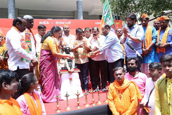 ಬಿಜೆಪಿ ಚುನಾವಣಾ ಸಾಂಸ್ಕೃತಿಕ ಪ್ರಚಾರ, ಬೀದಿ ನಾಟಕ ಅಭಿಯಾನಕ್ಕೆ ಚಾಲನೆ