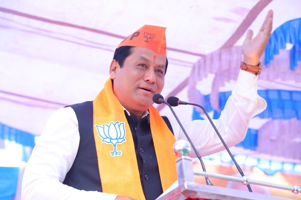‘ಕಾಂಗ್ರೆಸ್ ಎಂದರೆ ಭ್ರಷ್ಟಾಚಾರ’: ಸರ್ಬಾನಂದ ಸೋನೋವಾಲ್