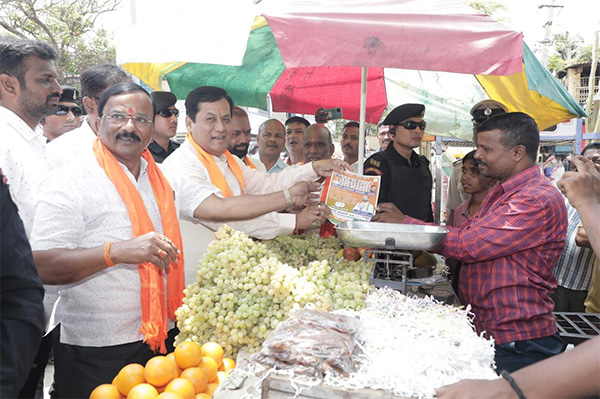 ಬಿಜೆಪಿ ಸರ್ಕಾರ ಸಾಮಾಜಿಕ ಸಬಲೀಕರಣ, ಆರ್ಥಿಕ ಬೆಳವಣಿಗೆ: ಸರ್ಬಾನಂದ ಸೋನೋವಾಲ್