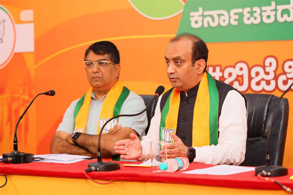 ರಾಷ್ಟ್ರ ವಿರೋಧಿ ಶಕ್ತಿಗಳೊಂದಿಗೆ ಕಾಂಗ್ರೆಸ್ ನಂಟು – ಸುಧಾಂಶು ತ್ರಿವೇದಿ