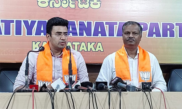 ಕಾಂಗ್ರೆಸ್ ಸರಕಾರದ ಎಲ್ಲ ಕಾನೂನಾತ್ಮಕ ದೌರ್ಜನ್ಯ ತಡೆಗೆ ಶೀಘ್ರವೇ ಹೆಲ್ಪ್ ಲೈನ್: ತೇಜಸ್ವಿ ಸೂರ್ಯ‌