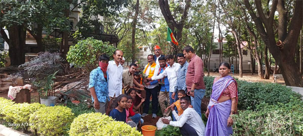ಆರ್. ಎಂ. ವಿ. ಬಡಾವಣೆಯಲ್ಲಿ ಪರಿಸರ ದಿನಾಚರಣೆ